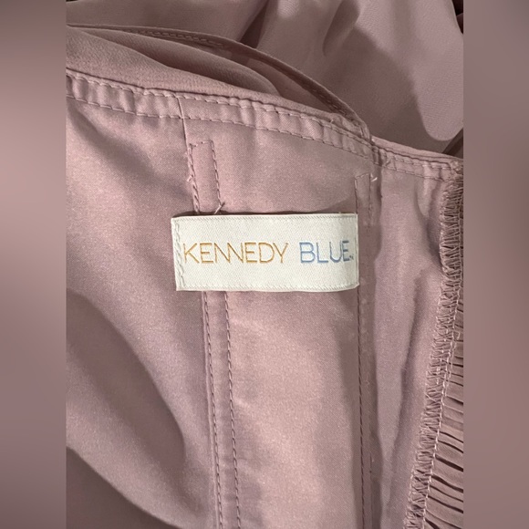 Kennedy Blue Dusty Rose Gown Homecoming Prom Wedding - Picture 3 of 9